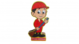 Asesoris  Balok Profesi Petugas Kebersihan