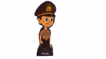 Asesoris  Balok Profesi Polisi