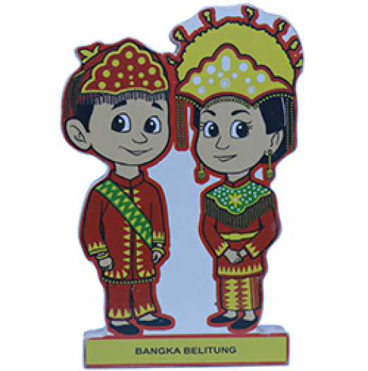 asesoris pakaian adat Bangka Belitung