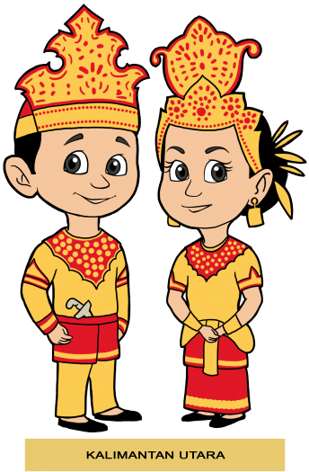 Asesoris Pakaian Adat Kalimantan Utara