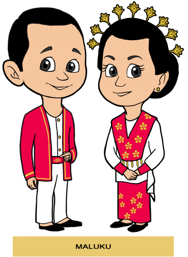 Asesoris Pakaian Adat Maluku