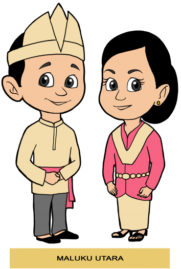 Asesoris Pakaian Adat Maluku Utara