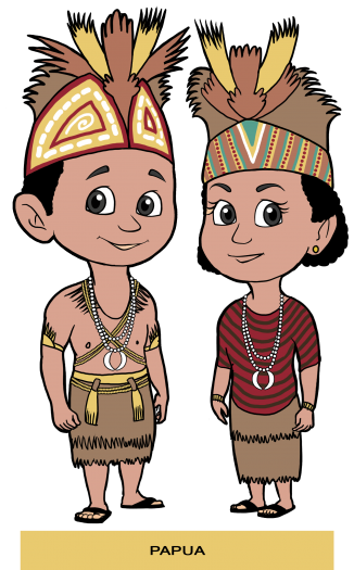 Asesoris Pakaian Adat Papua