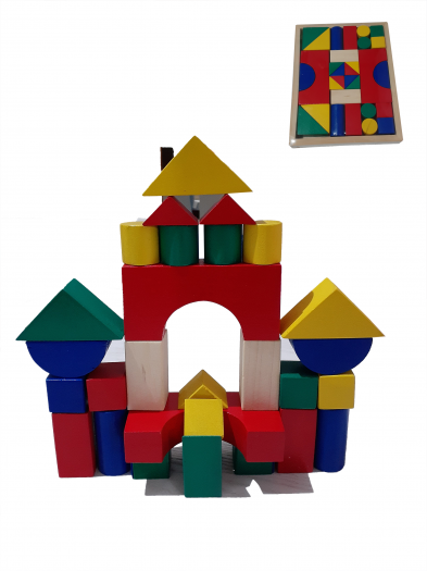 Balok Warna 30 / City Block 30