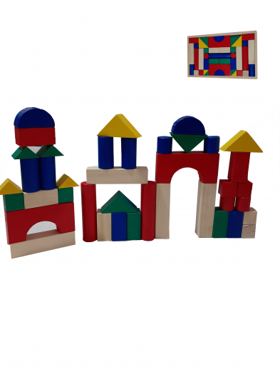 Balok Warna 40 / City Block 40