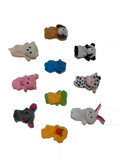 Boneka Jari Binatang 10pcs