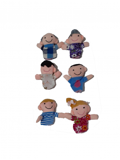 Boneka Jari Family 6pcs